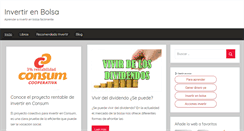 Desktop Screenshot of invertirenbolsa.biz