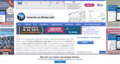 Desktop Screenshot of invertirenbolsa.info