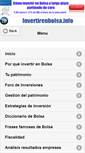 Mobile Screenshot of invertirenbolsa.info